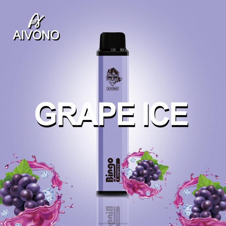 Aivono AIM BINGO 4000 Grape Ice - LRB4142 Vape Wholesale Supplies