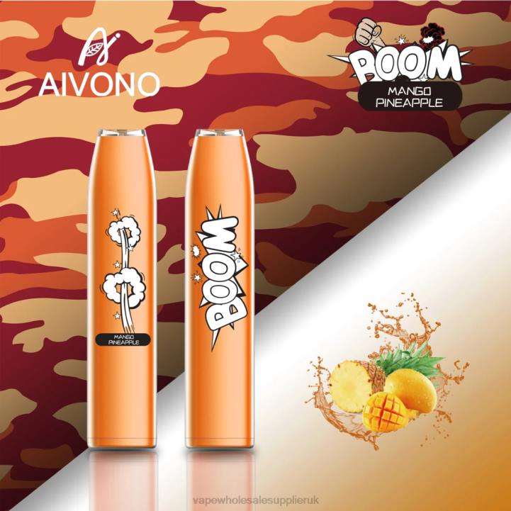 Aivono AIM BOOM 600 Mango Pineapple - LRB4360 Vape UK Wholesale