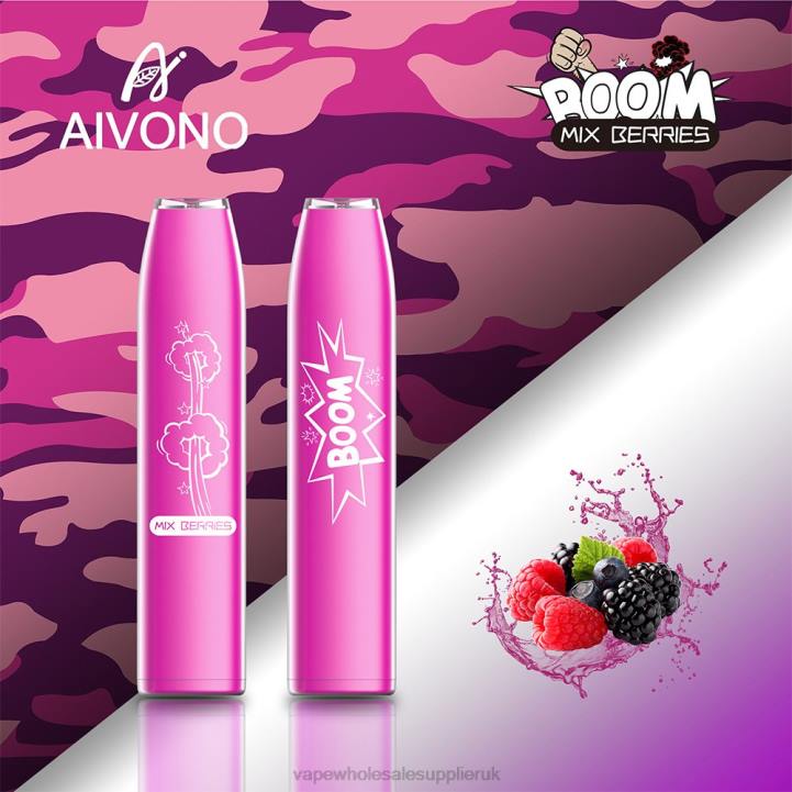 Aivono AIM BOOM 600 Mixed Berries - LRB4361 Vape Wholesale UK