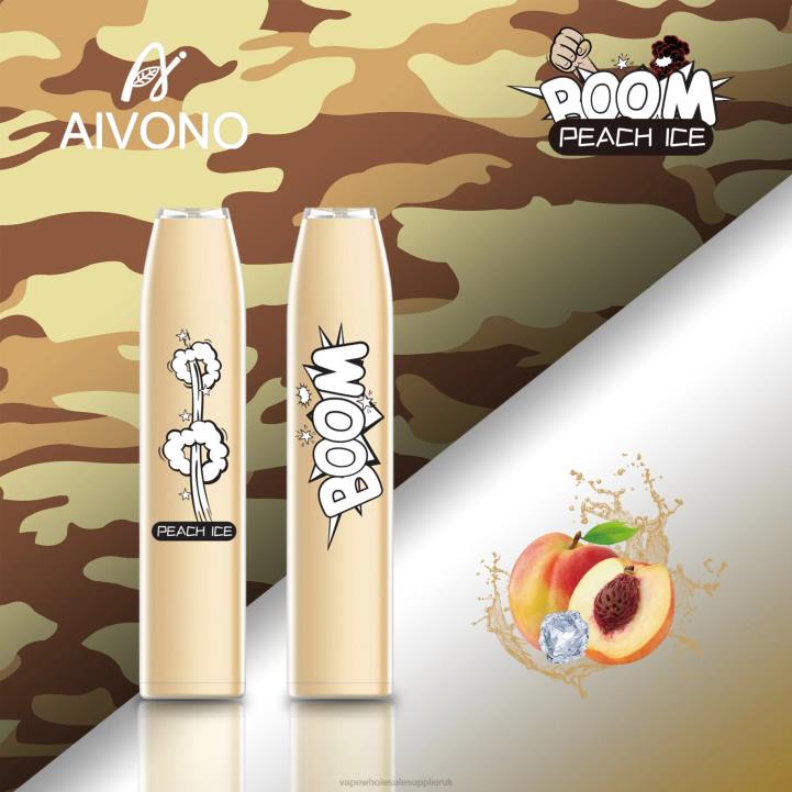 Aivono AIM BOOM 600 Peach Ice - LRB4362 Vape Wholesale Supplier