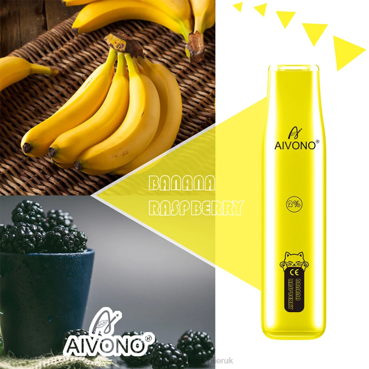 Aivono AIM CAT 400 Banana Raspberry - LRB4334 Vape Wholesale UK