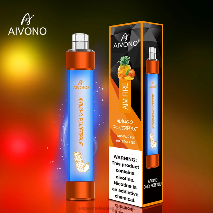 Aivono AIM FIRE 1000 Mango Pineapple - LRB4331 Vape Wholesale Supplies