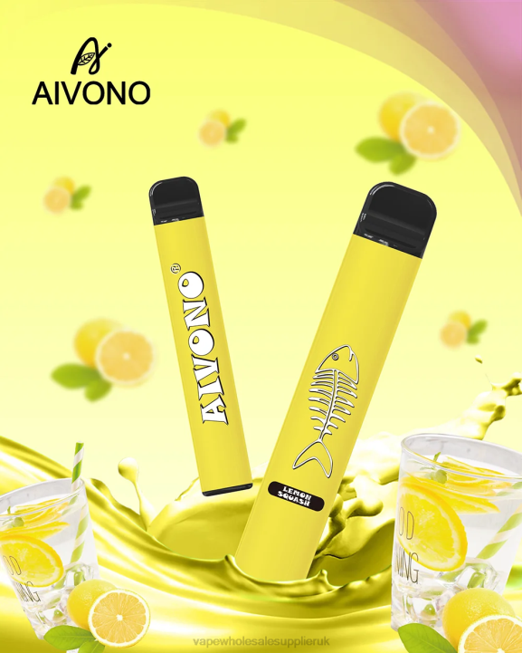 Aivono AIM FISHBONE 600 Lemon Squas - LRB4287 Electronic Cigarette Wholesale