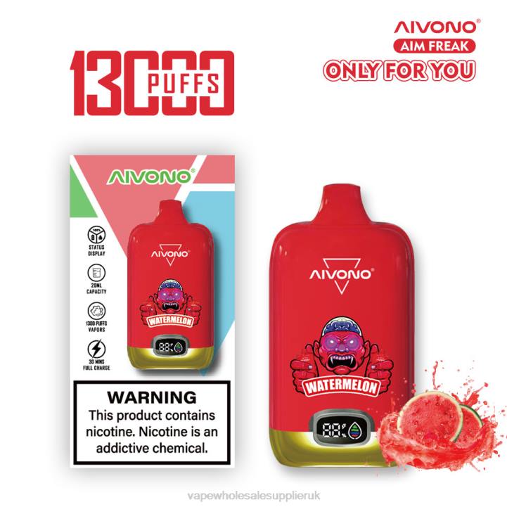 Aivono AIM FREAK 13000 Watermelon - LRB4244 Vape Wholesale UK