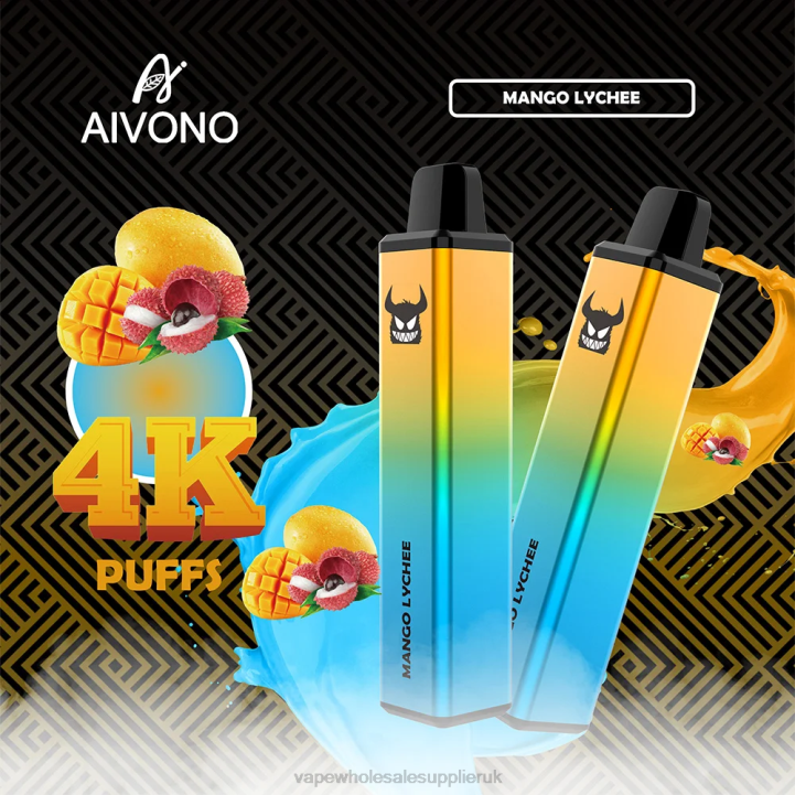 Aivono AIM FREAK 4000 Mango Lychee - LRB4262 Vape Wholesale UK