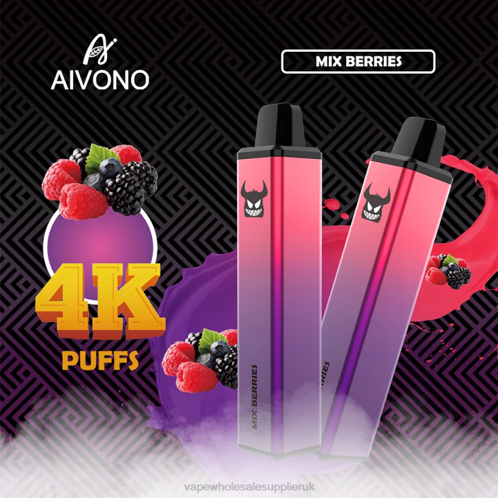 Aivono AIM FREAK 4000 Mixed Berries - LRB4260 Electronic Cigarette Wholesale