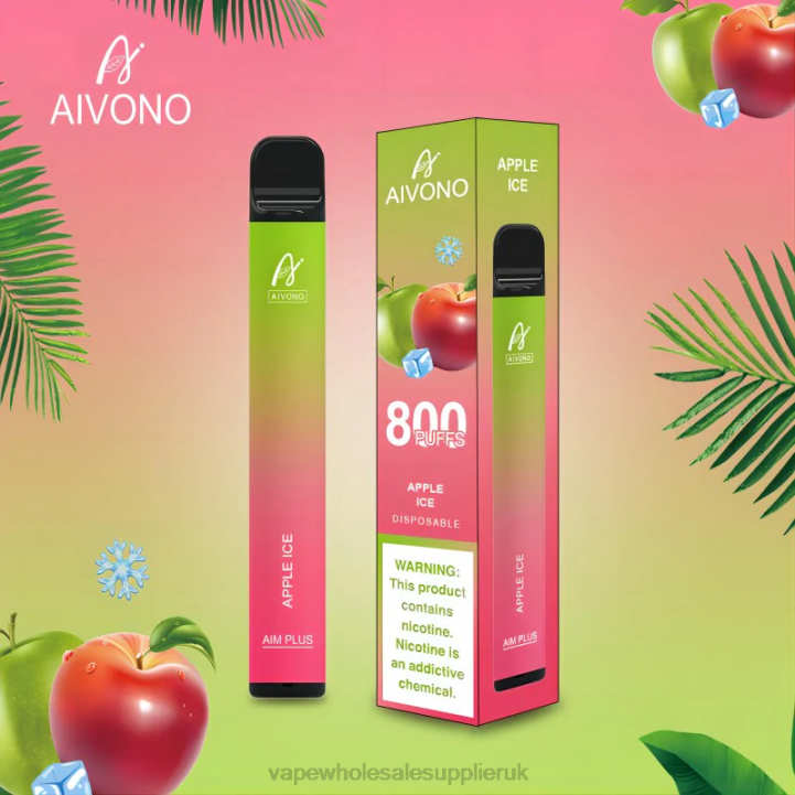 Aivono AIM PLUS 800 Apple Ice - LRB4170 Electronic Cigarette Wholesale