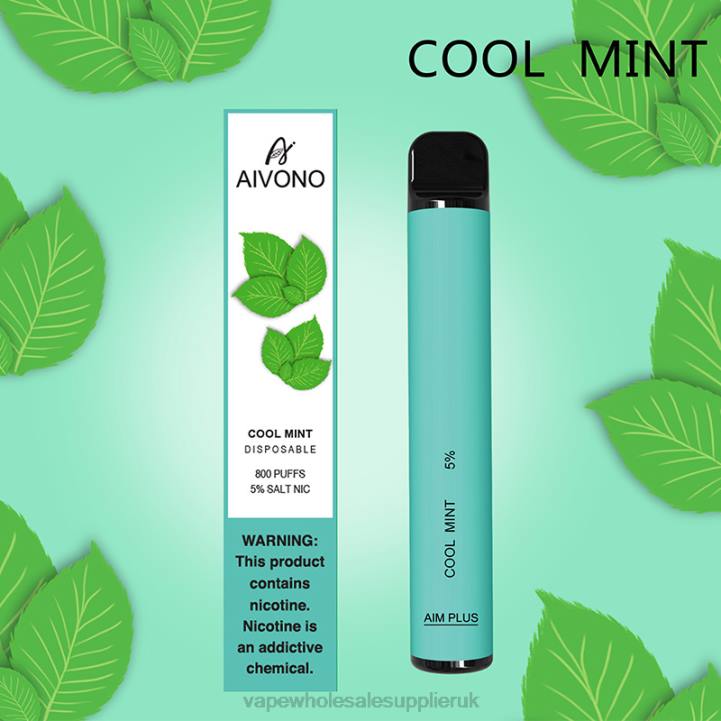 Aivono AIM PLUS 800 Cool Mint - LRB4177 Vape Wholesale Birmingham