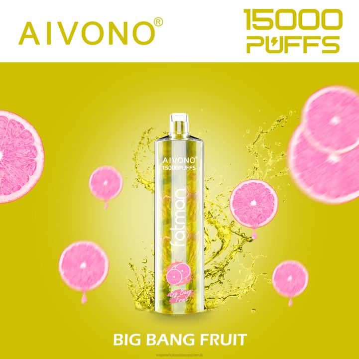 Aivono FATMAN 15000 Big Bang Fruit - LRB416 Vape Wholesale Supplies