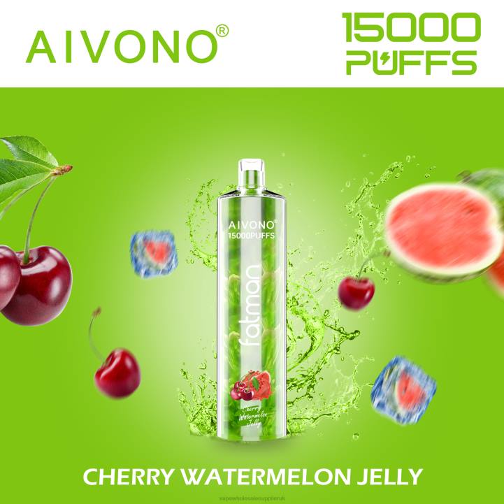 Aivono FATMAN 15000 Cheery Watermelon Jelly - LRB420 Vape Wholesale Supplier