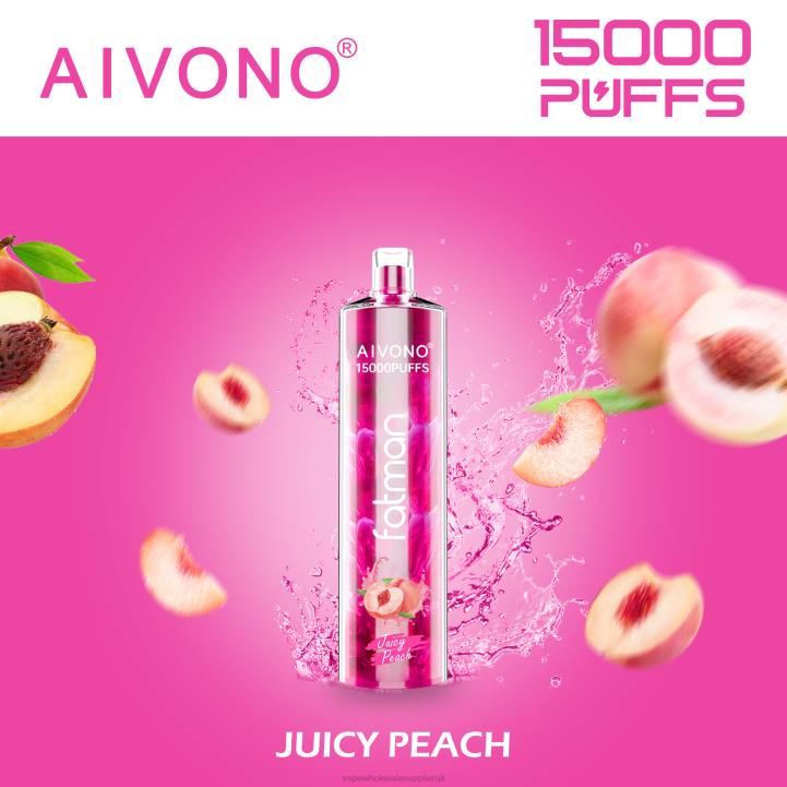 Aivono FATMAN 15000 Juicy Peach - LRB417 Electronic Cigarette Wholesale