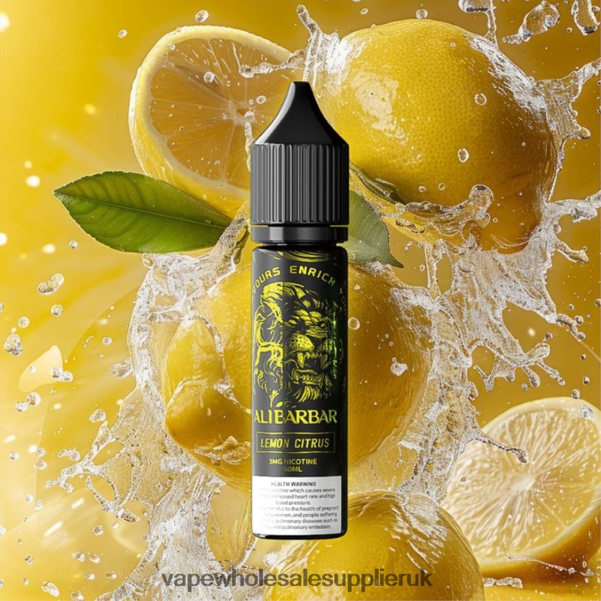 Vape Wholesale Birmingham 0R6DD890 Alibarbar Hookah Onyx Lemon Citrus