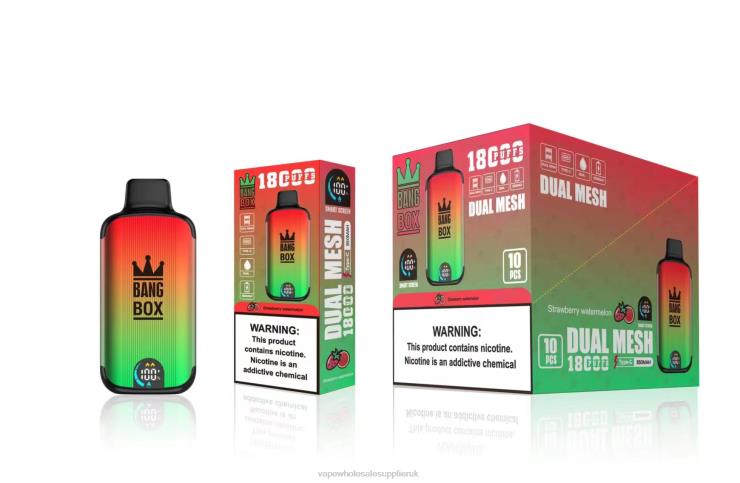 Bang Box 18000 puffs 222V888 - Vape Wholesale Supplies Strawberry Watermelon