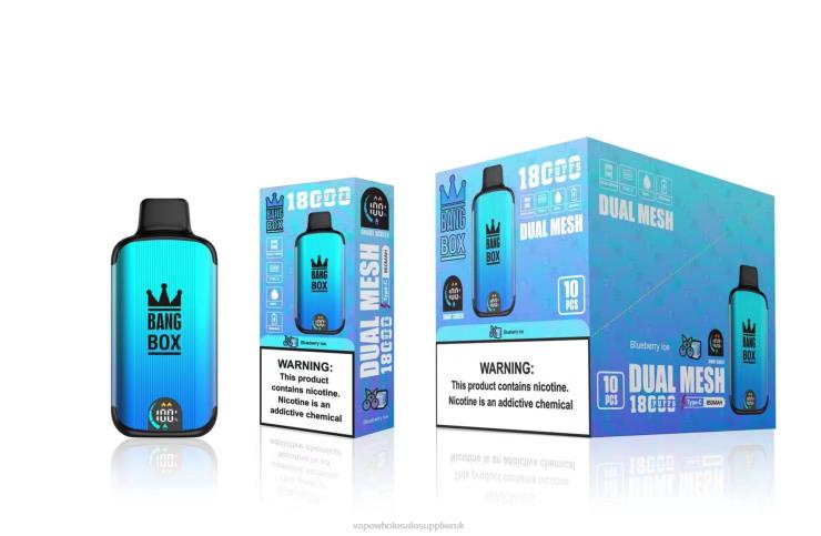 Bang Box 18000 puffs 222V890 - Vape Wholesale Supplier Blueberry Ice