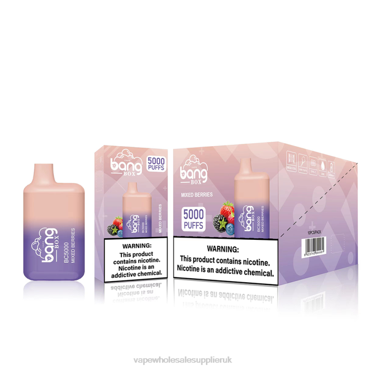 Bang Box BC5000 222V887 - Vape Wholesale Birmingham Disposable