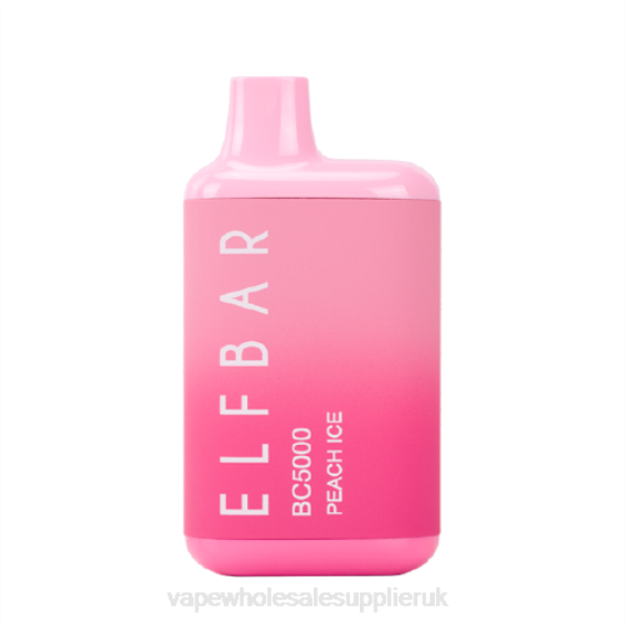 Vape Wholesale Supplier UK 022N303 | ELFBAR BC5000 Peach Ice