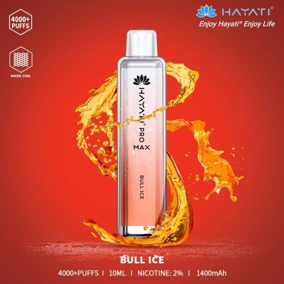 Vape Wholesale Birmingham 022N186 | Hayati Pro Max Bull Ice 4000