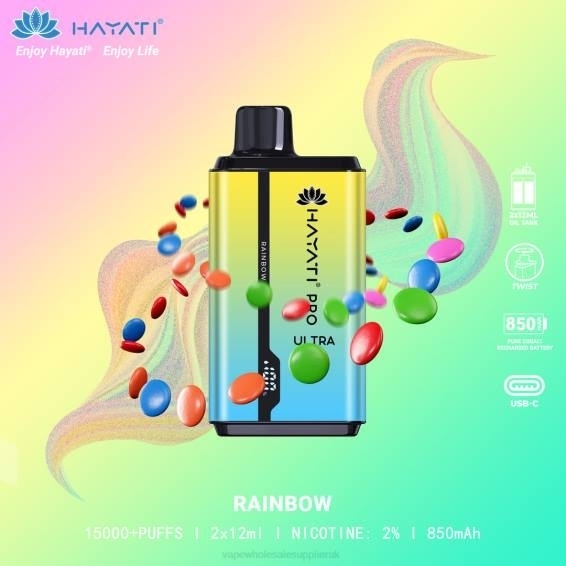 Vape Wholesale Near Me 022N214 | Hayati Pro Ultra Rainbow