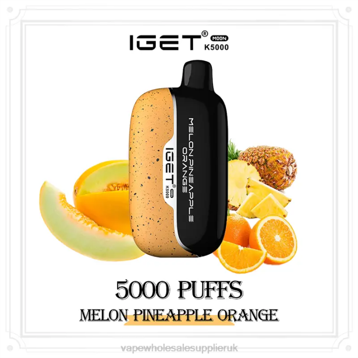 Vape Wholesale Birmingham 0ZP013 Melon Pineapple Orange IGET Moon K5000