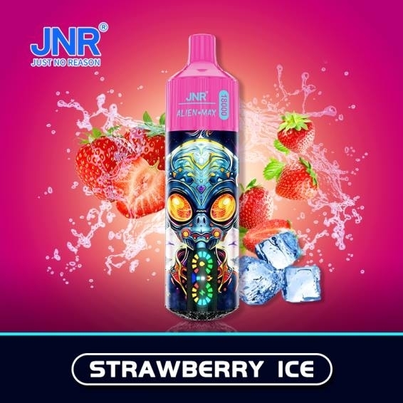 Vape Wholesale Supplier UK 022N563 | JNR ALIEN MAX Strawberry Ice