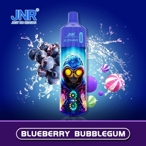 Vape Wholesale Supplier UK 022N573 | JNR ALIEN MAX Blueberry Bubblegum