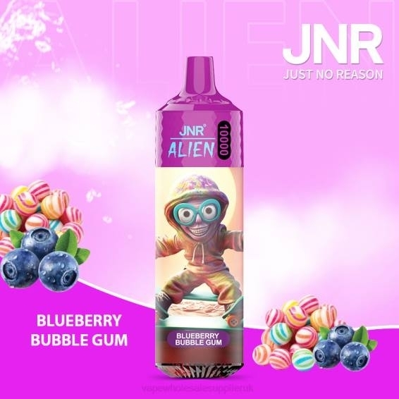 Vape Wholesale Birmingham 022N636 | JNR ALIEN Blueberry Bubble Gum