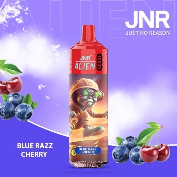 Vape Wholesale Near Me 022N634 | JNR ALIEN Blue Razz Cherry