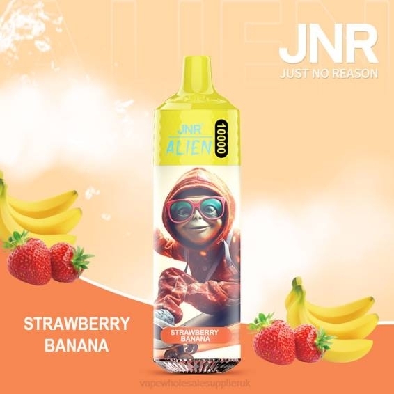 Vape Wholesale UK 022N661 | JNR ALIEN Strawberry Banana