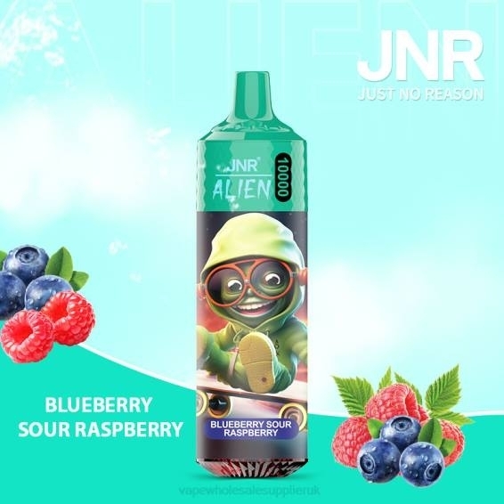 Vape Wholesale UK Manchester 022N640 | JNR ALIEN Blueberry Sour Raspberry