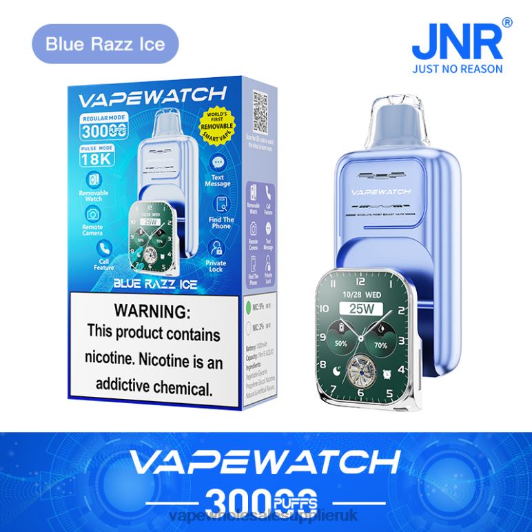 Vape Wholesale Birmingham 26L0V11 - JNR Vape Watch Blue Razz Ice