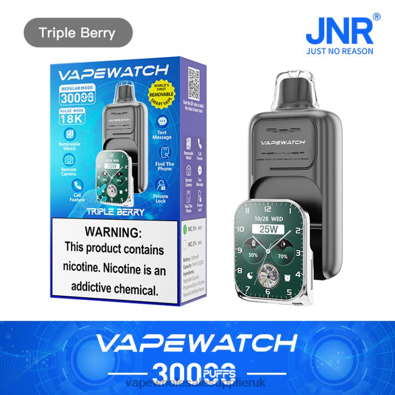 Vape Wholesale Supplies 26L0V6 - JNR Vape Watch Triple Berry