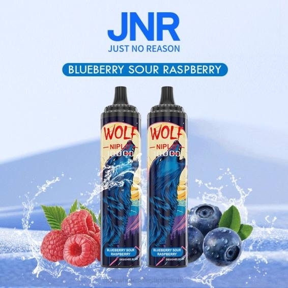 Vape Wholesale Supplier 022N762 | JNR WOLF NIPLO Blueberry Sour Raspberry