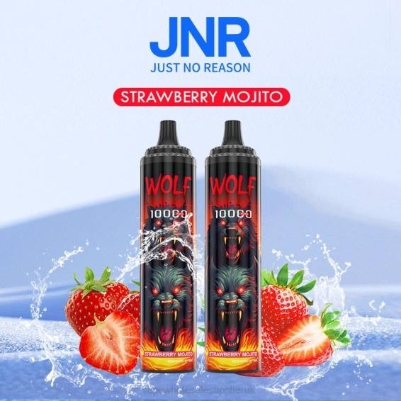 Vape Wholesale Supplier 022N772 | JNR WOLF NIPLO Strawberry Mojito