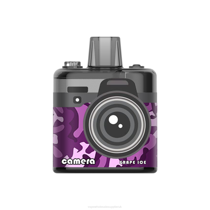 Vape Wholesale UK 4BD6172 Grape Ice - LAVIE Camera 8000 Puffs