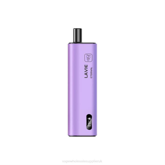 Vape Wholesale Supplier 4BD6119 Purple Grape - LAVIE ETERNAL 10000 Puffs