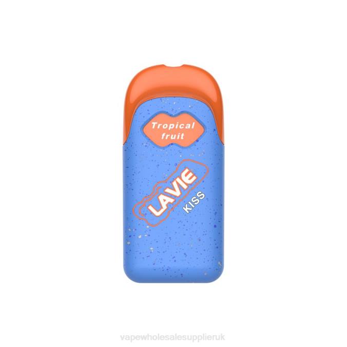 Vape Wholesale Birmingham 4BD6114 Tropical Fruit - LAVIE KISS 8000 Puffs