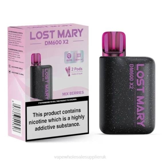 Vape Wholesale Birmingham 022N476 | LOST MARY DM600 X2 Mix Berries