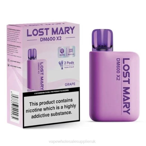 Vape Wholesale Supplier 022N472 | LOST MARY DM600 X2 Grape