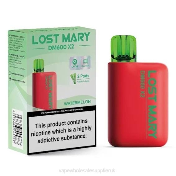 Vape Wholesale Supplier 022N482 | LOST MARY DM600 X2 Watermelon