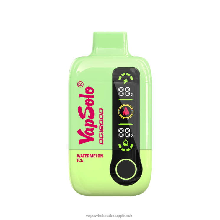 VapSolo DG18000 | Vape Wholesale Supplier 2Z48N10 Watermelon Ice