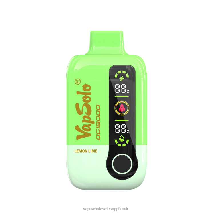 VapSolo DG18000 | Vape Wholesale Supplier 2Z48N2 Lemon Lime