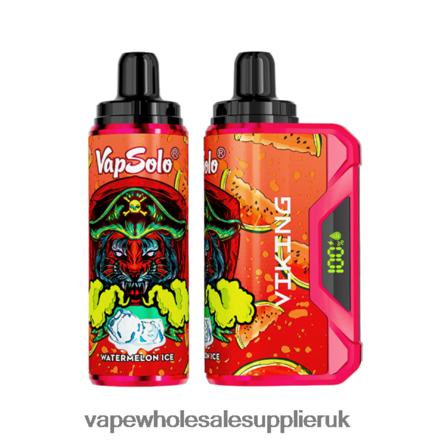 Vape Wholesale Supplier 0R6DD8142 Vapsolo VIKING Disposable Vape Watermelon Ice