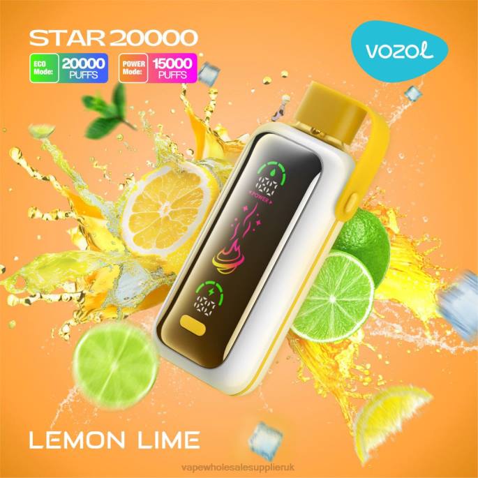 VOZOL STAR 20000 P4T811 LEMON LIME Vape Wholesale Near Me