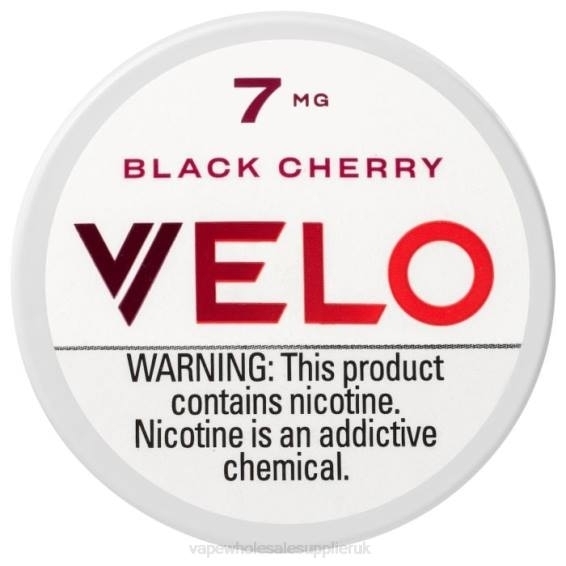 Vape Wholesale Birmingham 022N46 | VELO Black Cherry Nicotine Pouch 7mg