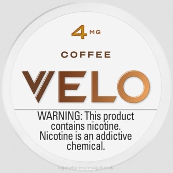 Vape Wholesale Supplier UK 022N43 | VELO Coffee Nicotine Pouch 4mg