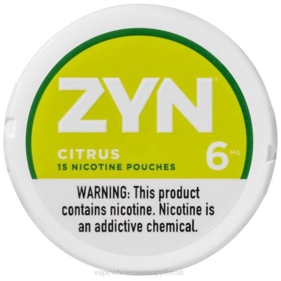 Vape Wholesale Supplies 022N17 | ZYN Citrus Nicotine Pouch 6mg