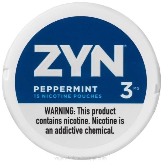 Vape Wholesale UK Ltd 022N28 | ZYN Peppermint Nicotine Pouch 3mg