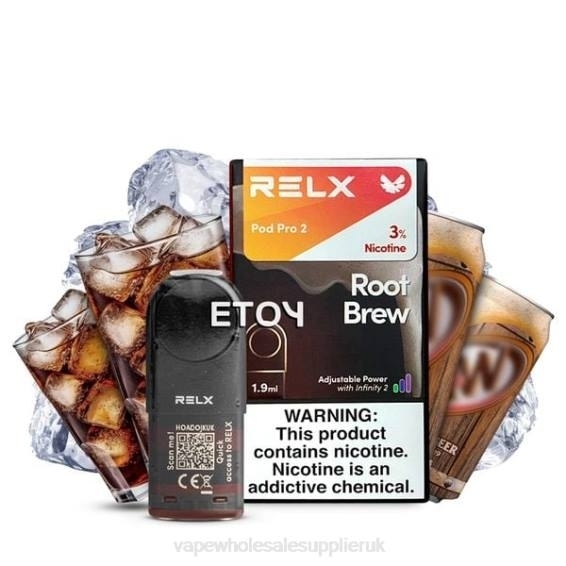 Vape Wholesale Birmingham 022N256 | RELX Pod Pro Root Brew 2