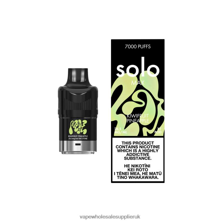 Vape Wholesale Birmingham 884R087 - Solo MAX Pod Kiwifruit Pineapple