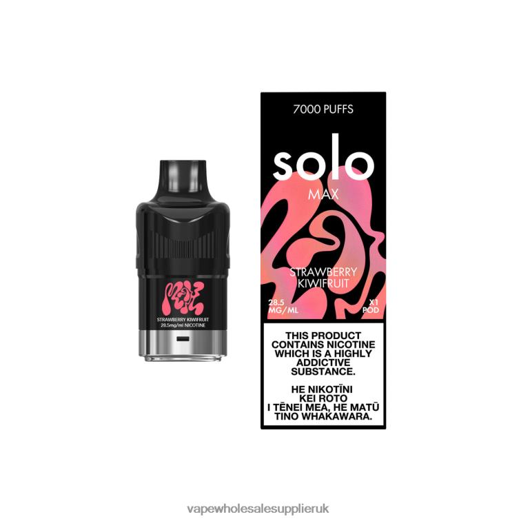 Vape Wholesale Supplier 884R074 - Solo MAX Pod Strawberry Kiwifruit